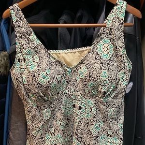 Plus Size Tankini Top